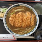 ごまそば あずみ - カツカレー南ばんそば＠1,053円