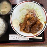 レストラン みよし - 料理写真:ミックスカツ