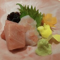 渋谷 天婦羅 ふじもと - 刺身