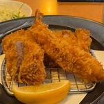 黒豚料理 寿庵 - よくばりかつ御膳 2508円。