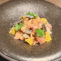 SAAWAAN BISTRO - Citrus Hamachi（柑橘とハマチのカルパッチョ）