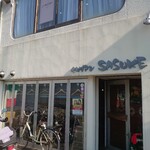 イタリアンSASUKE - open前のお店の入口(*´・ω-)b