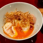 銀座 きた川 - 玉子を崩して