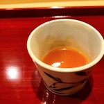 銀座 きた川 - 金時人参の汲み出し