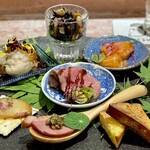 粋なご飯と粋な酒 蒼馬 - 酒肴盛り合わせ