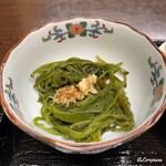 じゃじゃ麺と酒の肴 喜作 - 和布蕪