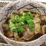 Boiled Saga beef tendon/beef tendon ponzu sauce