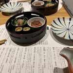 祇園 晩餐 京色 - 御通し！！これが美味しいお店の料理にはハズレ無し！！