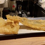 Tempura To Wain Ooshio - 海老天、とり天、あなご天