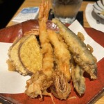 祇園 晩餐 京色 - 天ぷら盛り！！