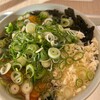 まえだうどん - ねぎ爆盛りwww