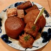 Kamoshiya - おでんの盛り合わせ（大根、豆腐、じゃがいも、ちくわ、しらす団子）