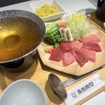 糸島食堂 - 冬限定　鮪ねぎま鍋