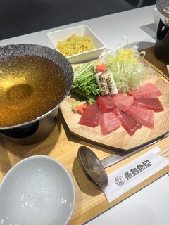 糸島食堂 - 冬限定　鮪ねぎま鍋