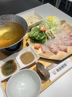 糸島食堂 - 冬限定　鯛しゃぶ