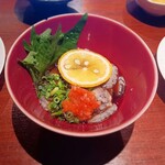 飯屋 楽 - なまこ酢。これはまじでやばい。まじてコリコリ。