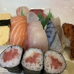 Sushi Masa - すし定1,100円
