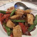 中国飯店 - 特選ランチＣ貝柱と椎茸の炒め