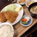 かあちゃん - アジフライ定食！