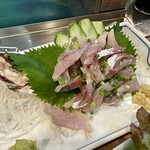 まんなおし - あじの刺身