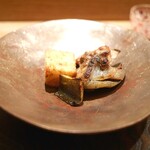 虎白 - 「焼物」スッポン焼き、大根餅燻製揚げ 2017年7月