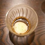 虎白 - 「冷物」鶉の温泉玉子、キャビア 2017年7月