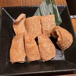 焼肉薩摩ホルモン舗 - 塩ホルモン 820円。