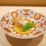 鮨 あらい - 喉黒酒蒸し 2017年8月