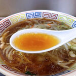 Chuuka Ryouri Hiroshi - スープはあっさり醤油の清湯スープ。