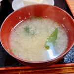 Taishuushokudou Sansantei - 味噌汁です。（2023.12 byジプシーくん）