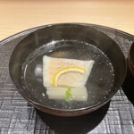 新ばし 星野 - 「椀物」赤甘鯛（赤グジ） 2023年11月