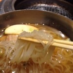 万両 - 冷麺アップ