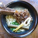 風遊斎 - よくばりソーキスバのアップ