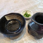 아카시야키 와카사 - 육수와 미츠바