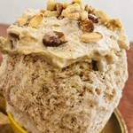 こひる庵 - ナッツ乗せてみた！会うに決まってるよな