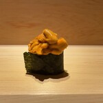 すが弥 - 馬糞雲丹の軍艦巻き 2023年12月