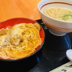 うどん 至誠 - メニュー:ロースカツ丼+ミニうどん ¥950(税込)