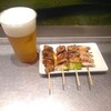 鳥勇 - 生ビールと焼き鳥