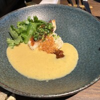 SAAWAAN BISTRO - 真鯛のターメリックカレーソース
