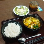 CoCo壱番屋 - ベジタブルスープカレーサラダセット