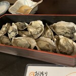 牡蠣と魚 - これがお通しで、おかわり無料！