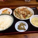 金山村 - 回鍋肉定食 ¥780