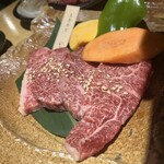 和牛が旨い個室焼肉 楽月 - 上カルビ