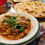 Nawab Dining Cafe - GOBI GOSHT 1650円だよ