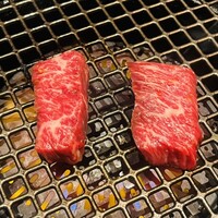 北新地焼肉 きらく - 和牛ハラミ焼き焼き♪