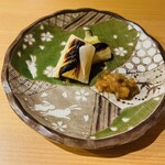 横川橋 康次郎 - 下仁田ネギ焼き　ワサビ風味味噌