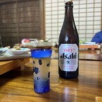 田舎料理おかりば - ビールで乾杯［by pop_o］