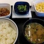 吉野家 - 納豆牛小鉢定食468円