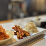 焼肉ふたみ - ごぼうのキムチ