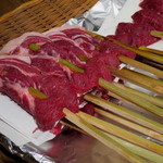 柳家 - 子猪ロースと子猪ヒレ